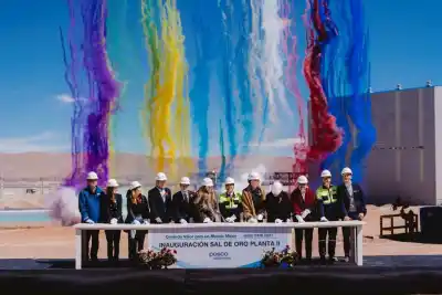 Sal de Oro: POSCO reconoció a los suyos y agradeció a dos gobernadores por la Planta II