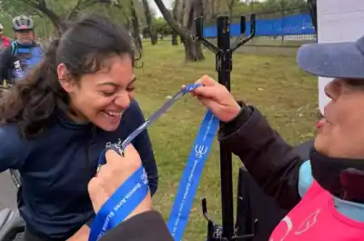 Catamarca en el podio del Gran Fondo: pedalearon juntas 46 km y se llevaron un lugar inesperado