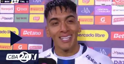 Marcó un golazo en La Bombonera, habló entre risas y desató la furia de los hinchas de Talleres