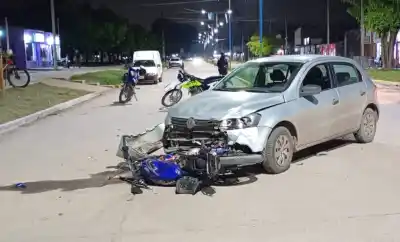 Un motociclista de 20 años terminó internado en el Padilla: qué se sabe del choque en Ranchillos
