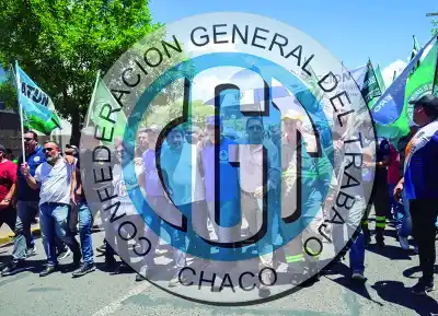 La CGT Chaco plantó bandera en el 17 de octubre y apuntó contra los armados a dedo del PJ