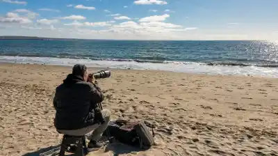 Pasó años frente al mar con su cámara: una foto de una ballena y una tablet le terminó salvando la vida