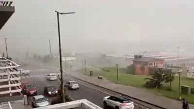 Alerta amarilla en la costa: lluvias intensas y vientos huracanados amenazan con paralizar la región
