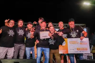 El asador que se llevó el millón en Las Termas: quién es el equipo que dio la nota