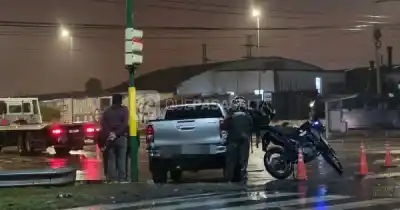 Chocaron de frente en Tavella y la peor parte se la llevaron los que iban adentro