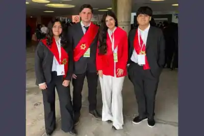 El colegio Santiago Apóstol se lució en Uniendo Metas: una alumna se llevó una mención especial