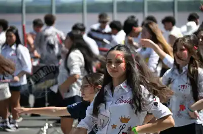 Estudiantina 2026: los colegios ya probaron el show de cierre y dejaron al descubierto qué falla en el operativo