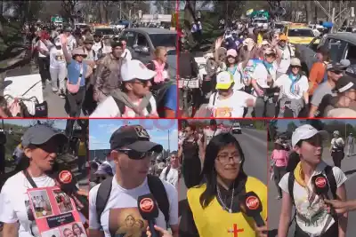 Caminó 22 horas hasta Paraná para cumplir una promesa que esperó cuatro años