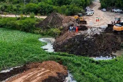 Resistencia cierra el canal 16: la defensa que frena al Paraná en la zona sur