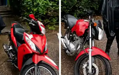 Los vieron llegar, escaparon y dejaron atrás dos motos robadas: una salió de la zona de Luxson