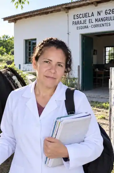 Una maestra se internó en el monte para dar clases y nadie volvió a verla