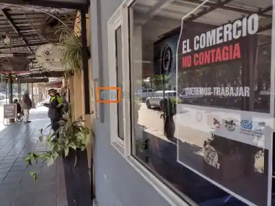 “El comercio no contagia, queremos trabajar”
