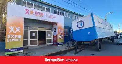 Río Gallegos: abrió la Expo Deporte y un club fueguino se robó la previa