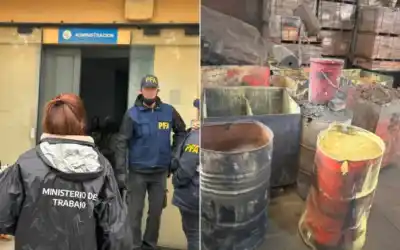 Trabajaban y dormían sobre plomo: lo que encontraron adentro del galpón de Tortuguitas