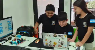 Tres chicos salteños tenían 9, 11 y 12 años: lo que armaron los llevó a competir por Argentina en Puerto Rico