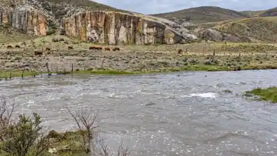 La lluvia que cambió el mapa de la Región Sur: el agua que no veían hace más de una década