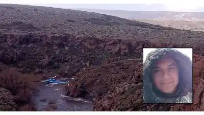 Iba a relevar a un puesto en Gendarmería y el arroyo se lo llevó: quién es el cabo que buscan cerca de Las Lajas