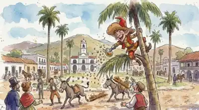 El duende de la plaza 9 de Julio: el día que hizo temblar Salta con un cañonazo