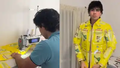 El pibe de Choele Choel que cose con paquetes de yerba y ya lo miran en Milán