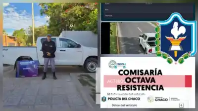 La 4x4 blanca entró al barrio Curne y la cámara la cazó: tenía un pedido de la Justicia de Salta