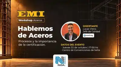La construcción del NOA se mide en Salta: qué hará EMI junto a Acerbrag en NOA Construye 2026