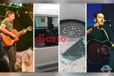 Tocaron, dejaron la Kangoo con las guitarras y al amanecer encontraron los vidrios rotos