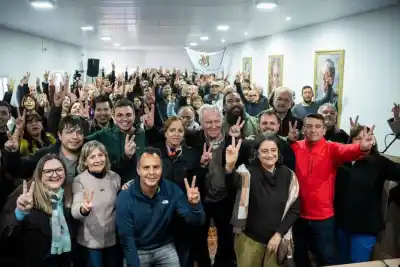 Corpacci habló del "balcón" de Cristina y dejó una frase que sacudió el acto en Paclín