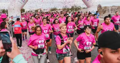 Chimbas corrió por una causa enorme: los 2.000 que se sumaron y el mensaje que dejó la intendenta