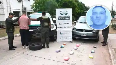 El perro antinarcótico marcó el auto y lo que encontraron en el tablero dejó helados a los gendarmes