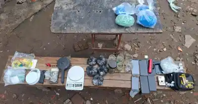 Persecución en el oeste: tiró una mochila sospechosa y lo que hallaron en la casa dejó en shock a los agentes