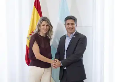 El gobernador Kicillof desató una polémica en España con una frase que dejó a todos helados