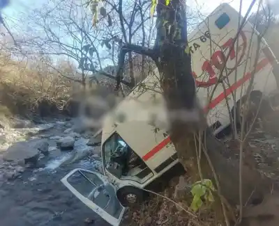 Despiste de una ambulancia en la Ruta 307: “Iba a una emergencia”