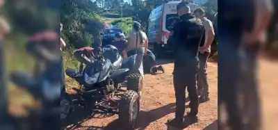 Una nena de 14 cayó de un cuatriciclo y otro rodado la pasó por encima: quién lo manejaba