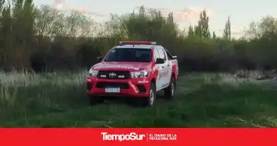 El río creció y Los Antiguos activó un operativo que duró hasta la madrugada