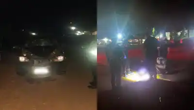 Caminaba por la ruta 14 en San Vicente y un auto lo embistió: lo que pasó después