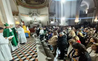 En el Santuario Catedral, el Obispo llamó a las mamás a un lugar especial: qué les dijo a cada una