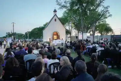 El santuario de Schoenstatt tendrá veredas nuevas: quién puso la firma