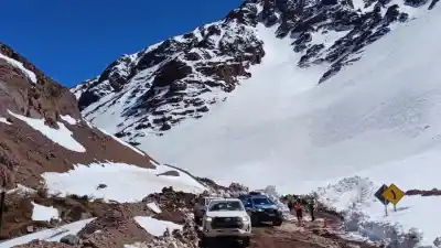 La cordillera de San Juan otra vez en alerta: qué zonas quedan bajo la nieve