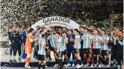 Santa Fe fue testigo del título de Argentina, pero la Sub 20 se quedó con la miel en los labios