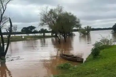 Paso de los Libres respira: el río Uruguay empezó a bajar, pero hay 31 evacuados