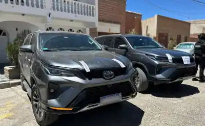 Dos camionetas de alta gama llegaron desde Buenos Aires a La Quiaca: cómo terminaron los que las traían