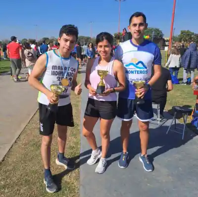 Atletas de Monteros brillan en la Maratón de Concepción