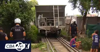 Cumplía su guardia junto al tren: el operativo que terminó con un policía arrollado en Córdoba