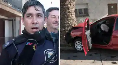 Un móvil en vivo captó el momento en que un policía solo enfrentó a balazos a un auto sospechoso: lo que ocurrió después dejó a todos sin palabras