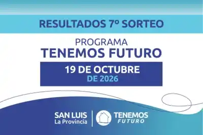 Sorteo de viviendas en San Luis: 25 familias de siete localidades quedaron seleccionadas
