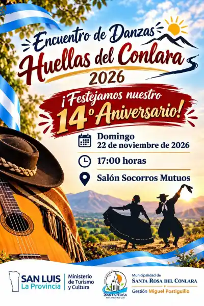Santa Rosa abre su salón al folclore: 14 ediciones de un encuentro que ya es marca del Valle