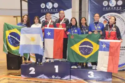 21 neuquinos volvieron del Panamericano de Wushu con 23 medallas y un lugar en el podio