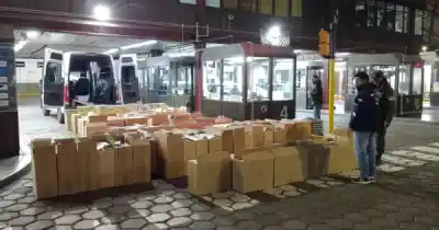 Intentaron pasar la frontera con un cargamento que dejó helados a los gendarmes