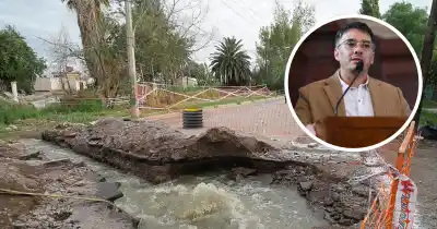 Guaymallén estalló por los desbordes cloacales: el intendente apuntó contra Aysam y reclamó una medida extrema