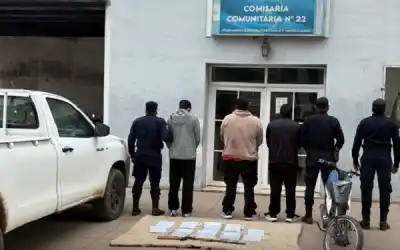 Lo esperaban por narcotráfico, pero la fuga a pie le duró pocos metros